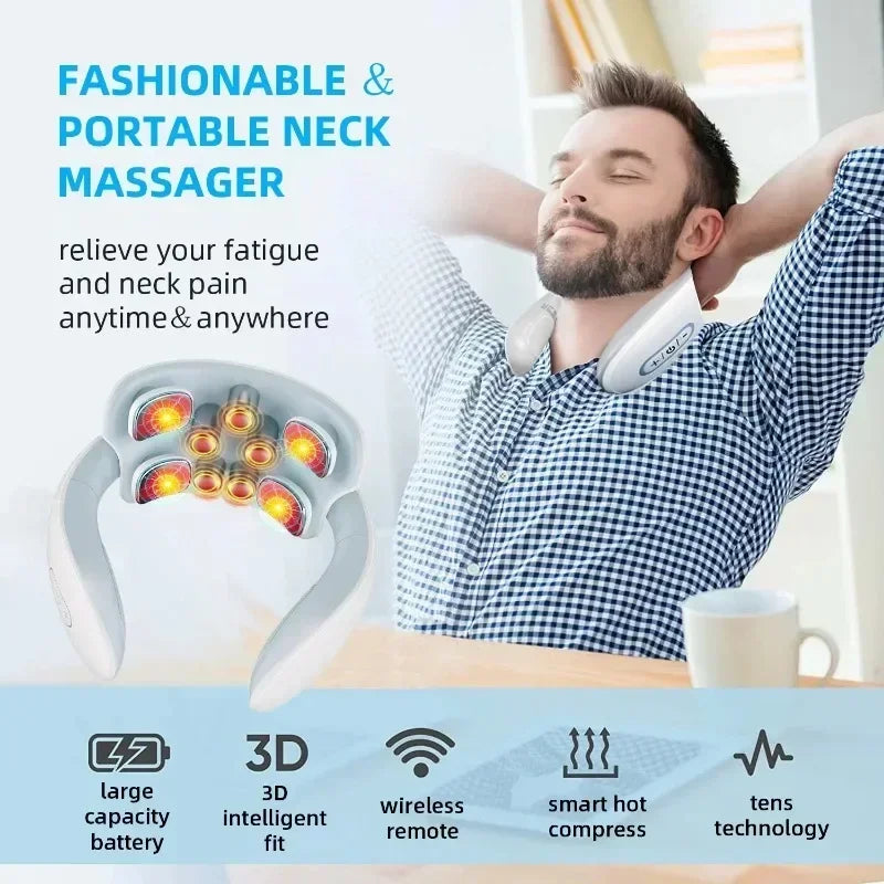 RelaxEase Neck & Back Massager
