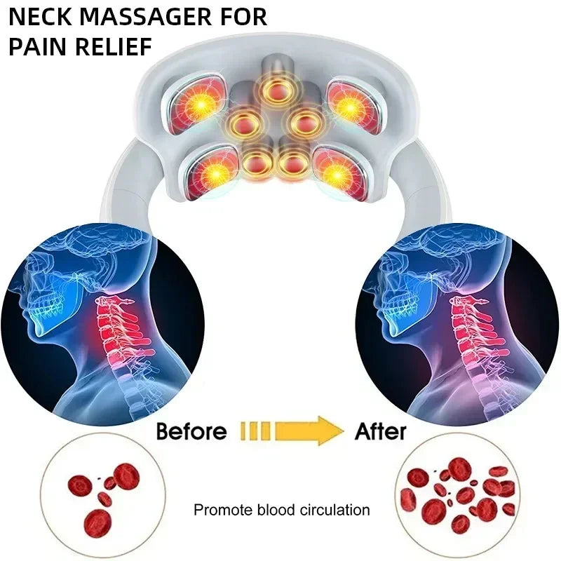 RelaxEase Neck & Back Massager